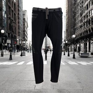 Adidas Adipower Compression Pants‎ Athletic Running Gym Fitness Exercise Workout